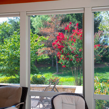 Hybrid Eze-Breeze Sunroom with Infrared Heaters