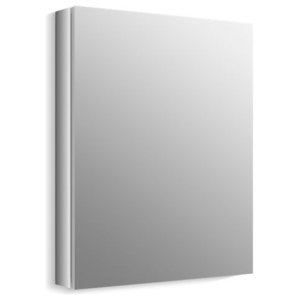 Kohler 1 Door Medicine Cabinet Mirrored Door Beveled Edges 20