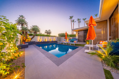 Example of a minimalist pool design in Other