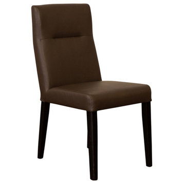 Porter Designs Verona Leather-Look Dining Chair - Brown