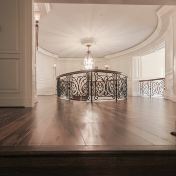 Project #74 | Circular Staircase with Hand-Forged Metal Panels