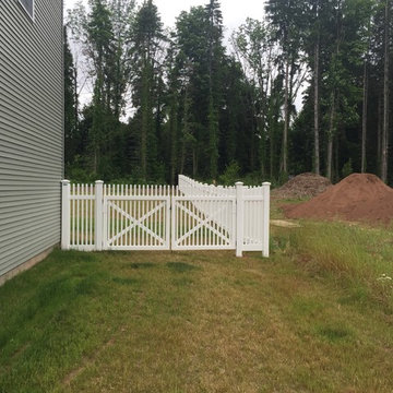 white picket fence
