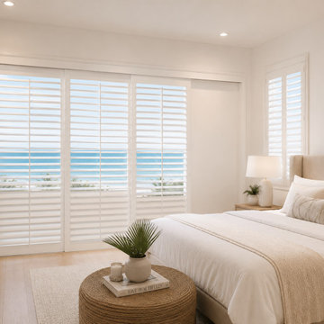 Oceanfront High-Rise Plantation Shutters Hutchinson Island FL