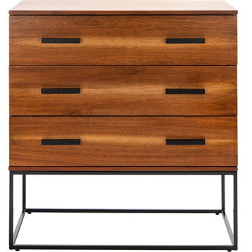 Marquise 3 Drawer Chest - Brown
