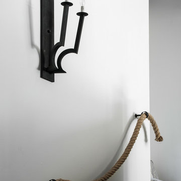 Rope Railing and Custom Fixture