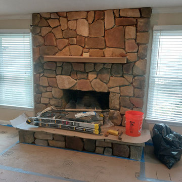 Cultured Stone FIreplace Surround