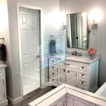 Kim E. master bathroom by Victor Smith