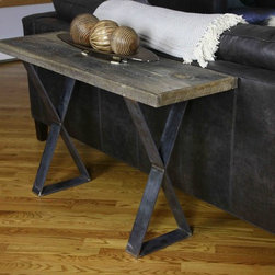 Reclaimed Wood Console Table - Products