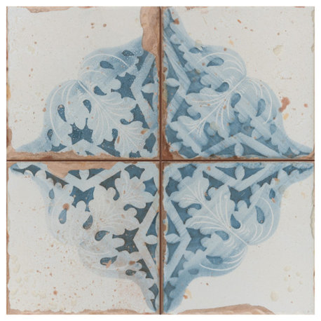 Artisan Azul Decor Ceramic Floor and Wall Tile