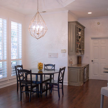 Open Concept Kitchen Nook