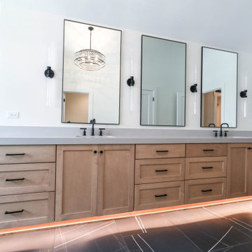 Modern Farmhouse Modified Hampton | Oak Bluff Estates Lemont, IL