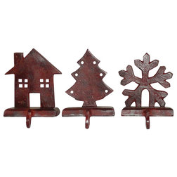 Rustic Christmas Stockings And Holders by GwG Outlet
