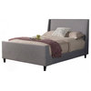 Amber Queen Upholstered Bed, Grey Linen