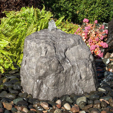 Sand River Falls Handcrafted Bubbling Rock Fountain Kit