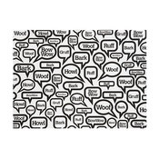 "Woof" Dog Mat