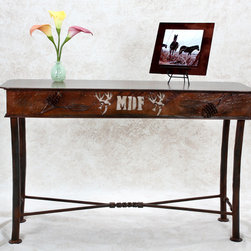 Iron Top Accent Table - Side Tables And End Tables