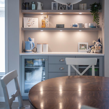 Kitchen Renovation with Slim Shaker Cabinets