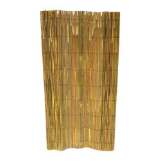 Bamboo Slat Fence, 6'Hx14'L