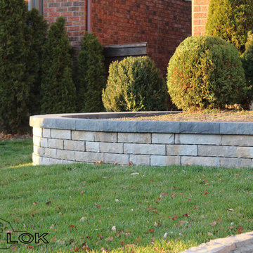 Landscape Driveway and Front Entry
