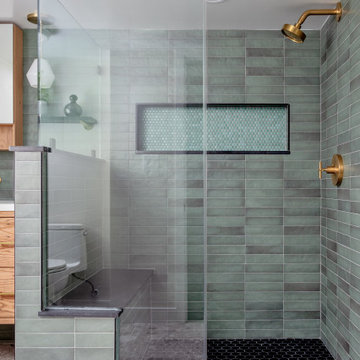 Earthy Modern Bathroom