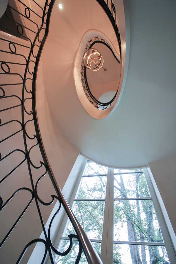 Sculptural/Elliptical Staircase Near Foreign Embassies in Wash. DC, 20008