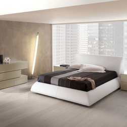 Modern Upholstered Bed Harry by SPAR, Italy - Platform Beds