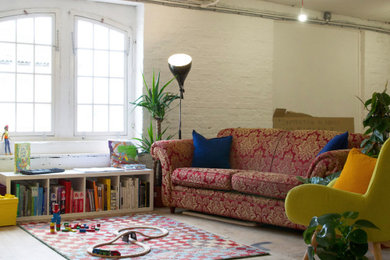Photo of an urban living room in Wiltshire.