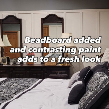 using existing furnishings to create a new look