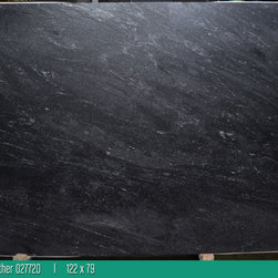 Nevada Black Leather - Kitchen Countertops