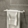 Dia Double Wall-Mounted Towel Bar, Satin Nickel