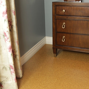 Bedroom Flooring Ideas with Cork Flooring