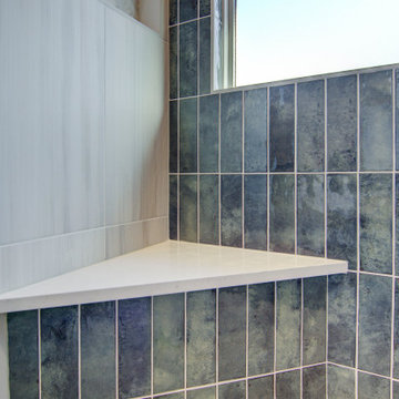 Primary Bathroom Remodel with Tub Removal & Shower Relocation