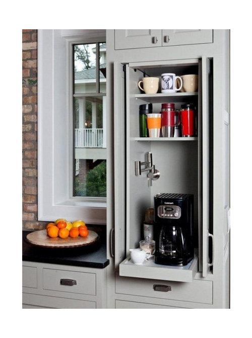 Tall Cabinet For Coffee Toaster Microwave