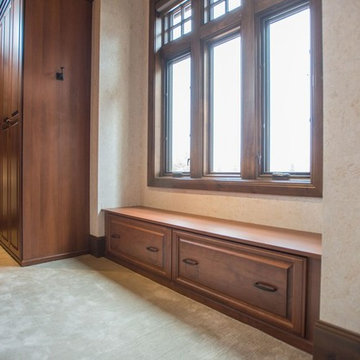 Colorado Springs Traditional Master Closet