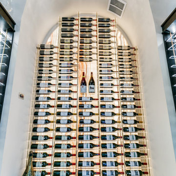 A Classic Sophisticated Wine Cellar