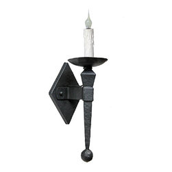 SC-159 Custom Hand Made Iron Sconce - Wall Sconces