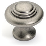 Dynasty Hardware - Super Saver K-9229 Concentric Cabinet Knob, Antique Nickel - The K-9229 Super Saver Concentric Cabinet Knob offers great value and quality that is equal to other brand names at a much lower price.