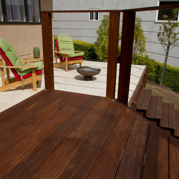 Deck and tile