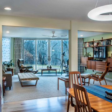 An Eclectic Contemporary Home Remodel