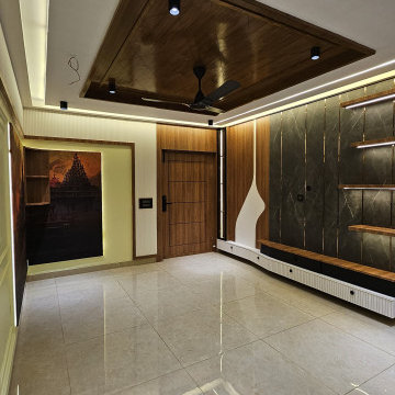 Modern Villa by Janalaxmi Designs