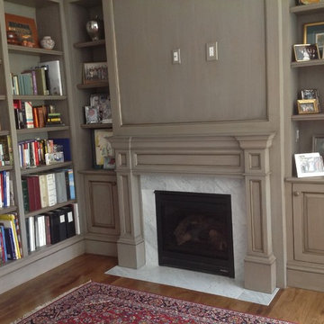 Painted Cabinets -- Library