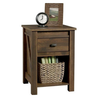 Acme Louis Phillipe III 2-Drawer Nightstand in Black 19503