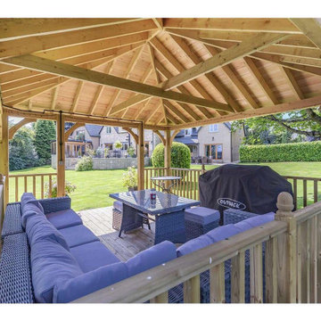 converted 1970’s bungalow into a contemporary cotswold home