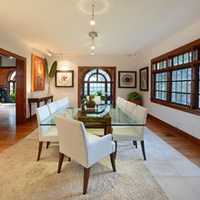 GLASS DINING TABLES