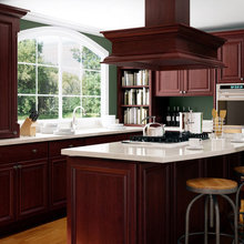 Cherry raised kitchen