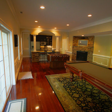 Walk Out Basement and Bar