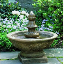 Backyard fountains
