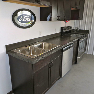 Concrete Countertop Shop break room