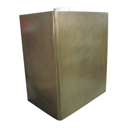 Custom Brass Range Hood #57, A - Range Hoods And Vents