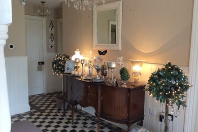 Eclectic Hall way